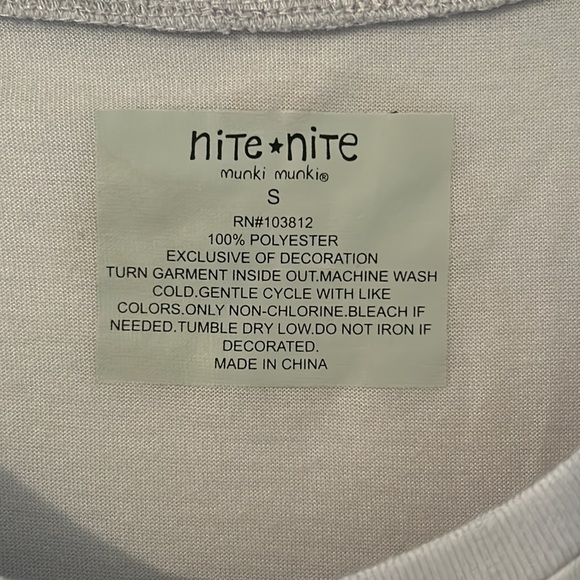 nite nite munki munki sleepwear top - Picture 2 of 3